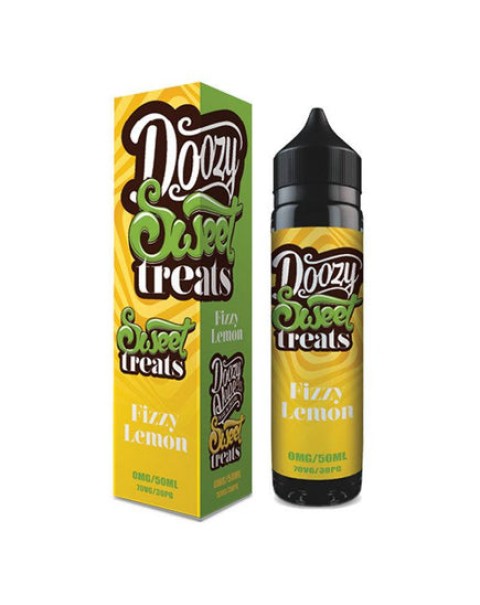 Doozy Vape Sweet Treats - Fizzy Lemon 50ml Short Fill E-Liquid