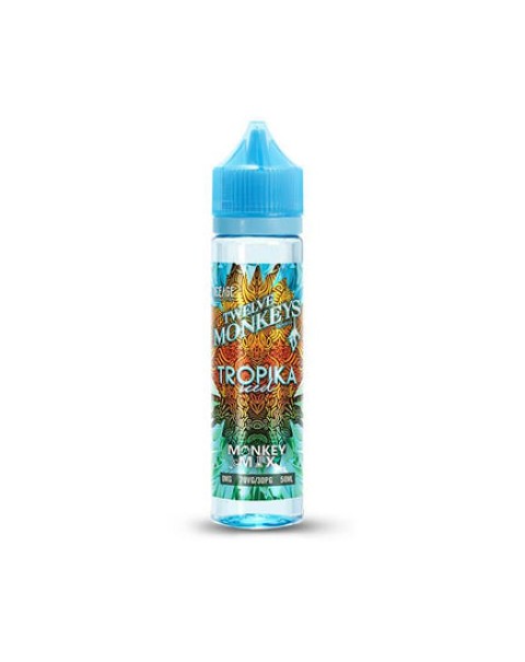 Twelve Monkeys - Ice Age Series - Tropika Iced 50ml Short Fill E-Liquid