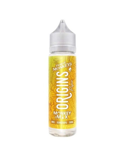 Twelve Monkeys - Origins - Papio 50ml Short Fill E-Liquid