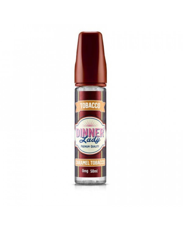 Dinner Lady Caramel Tobacco 50ml Short Fill E-Liqu...