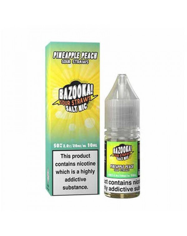 Bazooka Pineapple Peach Nic Salt 10ml