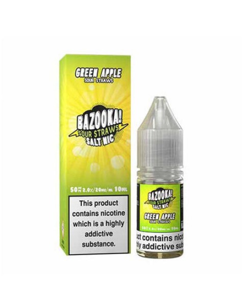 Bazooka Green Apple Nic Salt 10ml