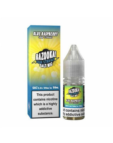 Bazooka Blue Raspberry Nic Salt 10ml