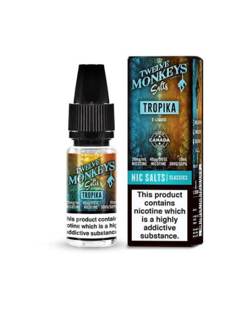 Twelve Monkeys Salts Tropika 10ml E-Liquid