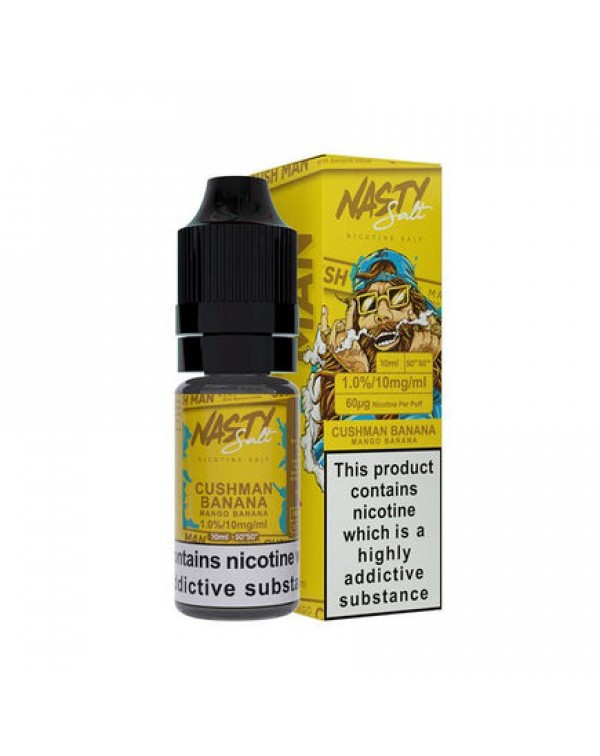 Nasty Salt - Cushman Banana Nicotine Salt 10ml E-L...