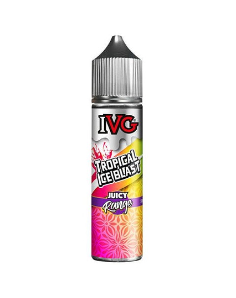 IVG Juicy Range - Tropical Ice Blast 50ml Shortfill E-Liquid