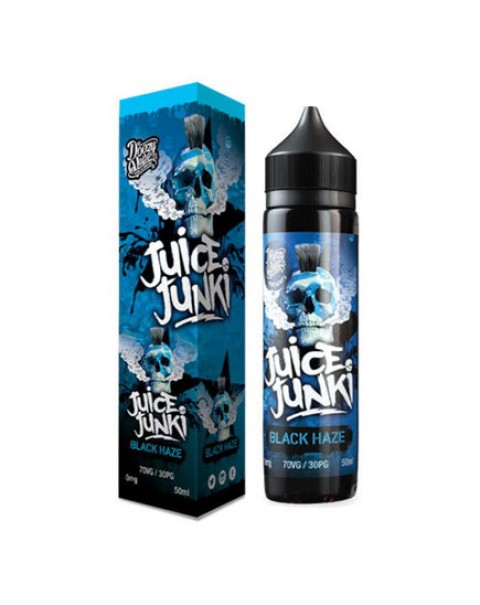 Doozy Vape Juice Junki - Black Haze 50ml Short Fill E-Liquid