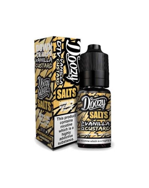 Doozy Salt - Vanilla Custard 10ml Nic Salt E-Liquid