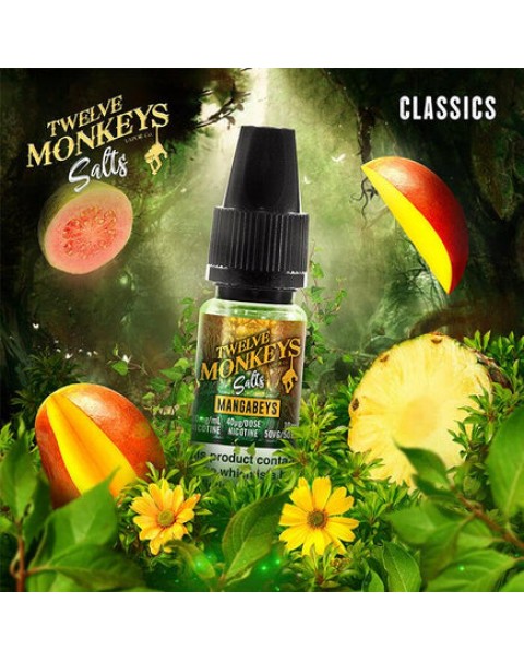 Twelve Monkeys Salts Mangabeys 10ml E-Liquid