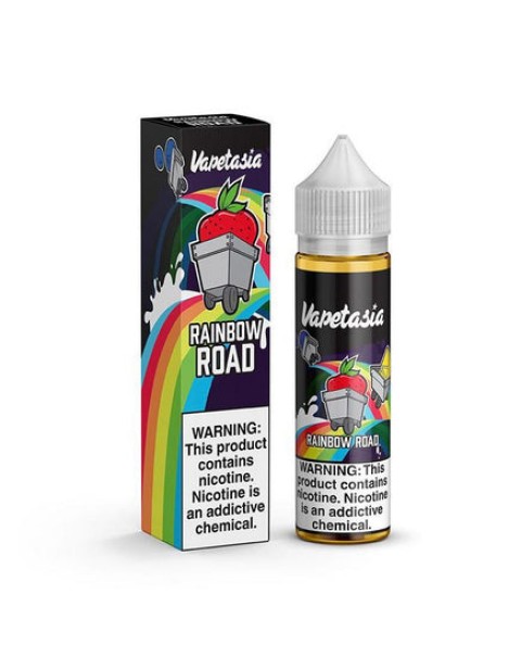 Vapetasia Rainbow Road 50ml Short Fill E-Liquid