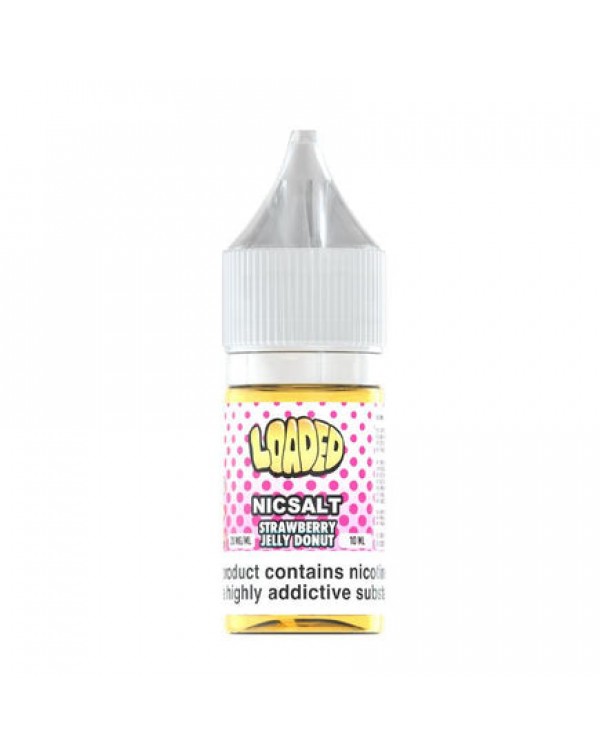 Loaded Strawberry Jelly Donut 10ml Nic Salt E-Liqu...