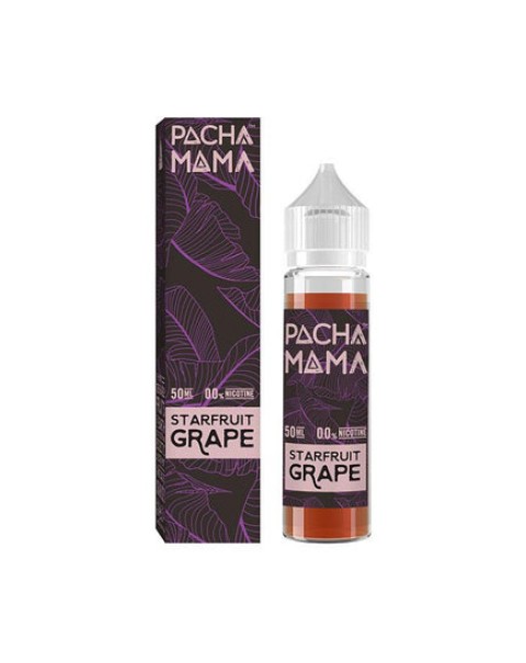 Pachamama Star Fruit Grape 50ml Short Fill E-Liquid