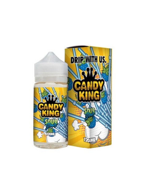 Candy King Sour Straws 100ml Short fill E-Liquid