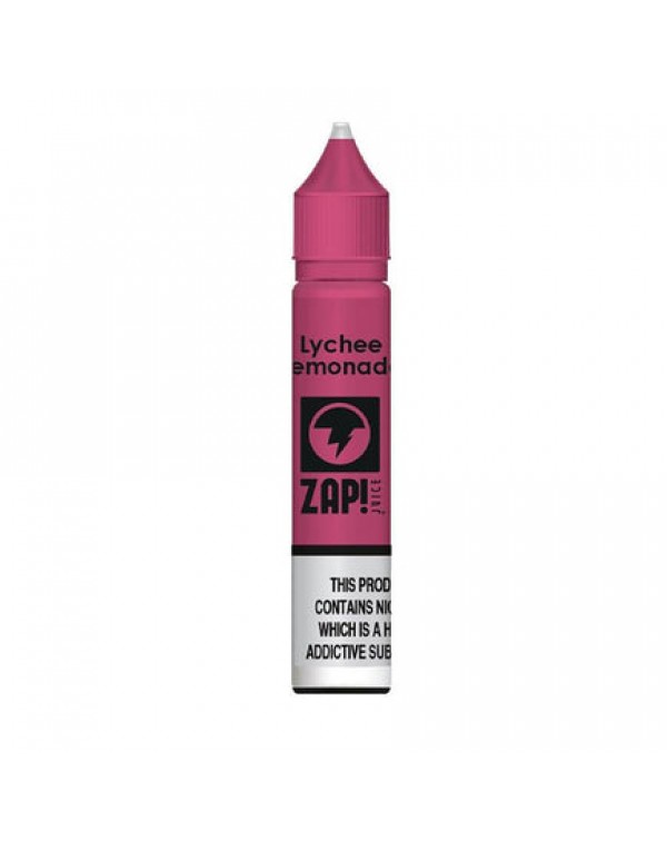 Zap! Juice Lychee Lemonade 10ml Nicotine Salt E-Li...