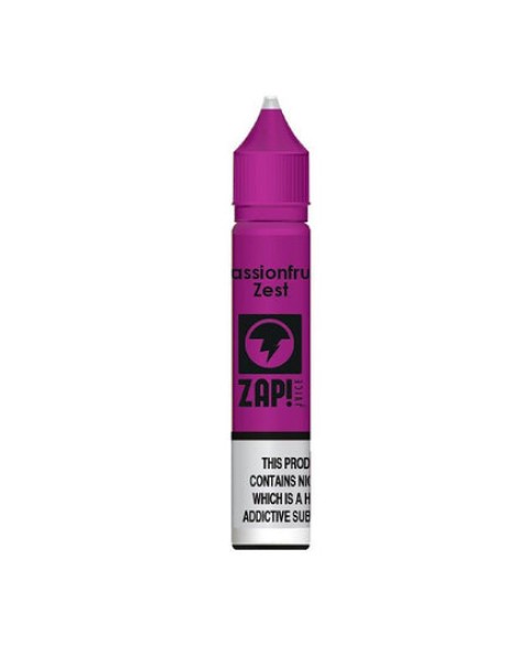 Zap! Juice Passionfruit Zest 10ml Nicotine Salt E-Liquid