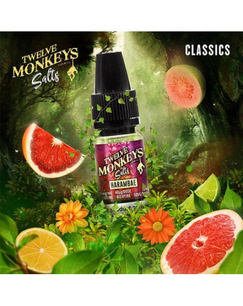 Twelve Monkeys Salts Harambae 10ml E-Liquid