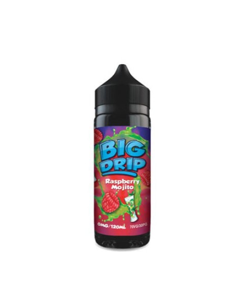 Doozy Vape Big Drip - Raspberry Mojito 100ml Short Fill E-Liquid