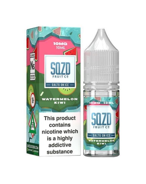 SQZD On Ice - Watermelon Kiwi On Ice Nicotine Salt E-liquid