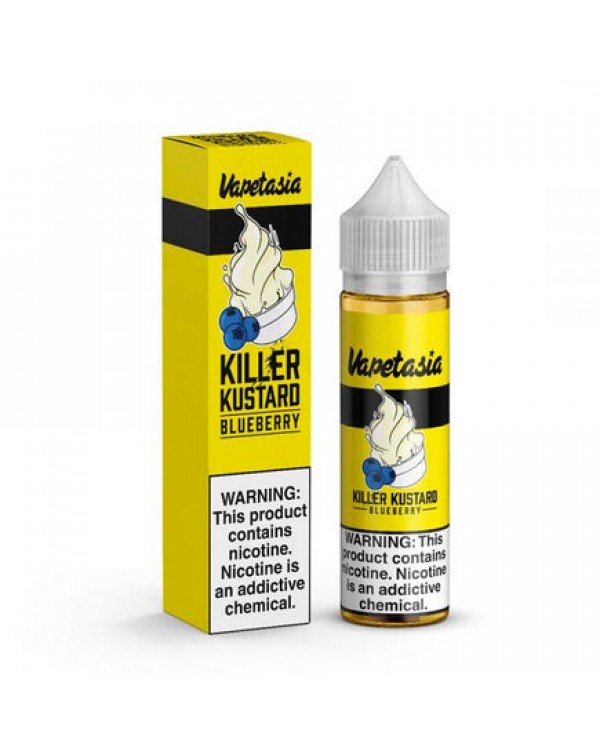 Vapetasia Killer Kustard Blueberry 50ml Short Fill...