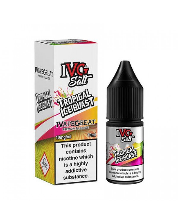 IVG Tropical Ice Blast 10ml Nicotine Salt E-Liquid