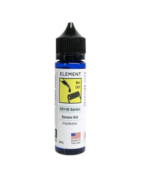 Element Mix Series - Banana Nut 50ml Short Fill E-Liquid