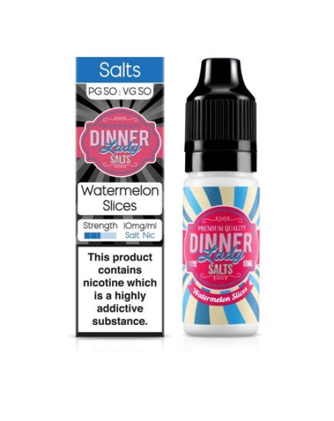 Dinner Lady - Watermelon Slices 10ml Salt Nic E-Liquid