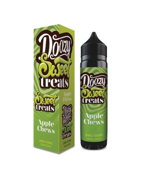 Doozy Vape Sweet Treats - Apple Chews 50ml Short Fill E-Liquid