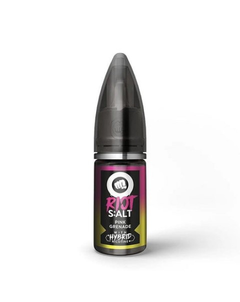 Riot Squad Pink Grenade Hybrid 10ml Nicotine Salt E-Liquid