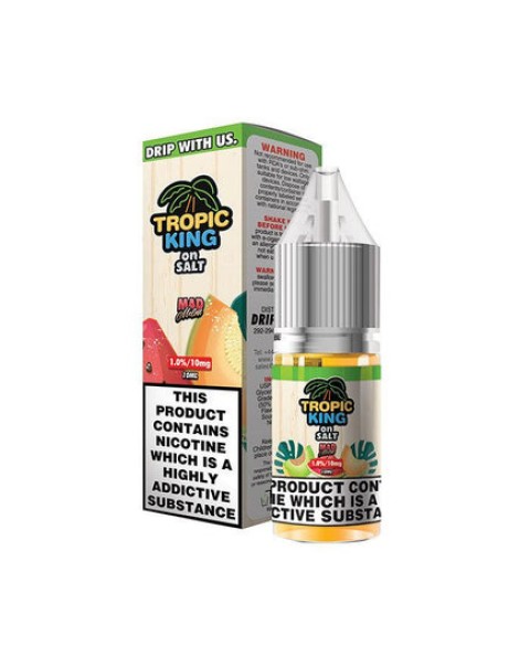 Tropic King on Salt Iced Mad Melon 10ml Nic Salt E-Liquid