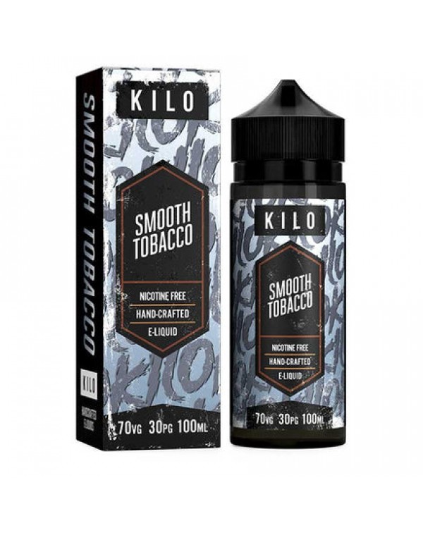 Kilo E-Liquids - Smooth Tobacco 100ml Short Fill E...