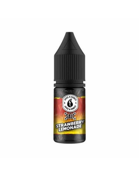 Juice N Power Strawberry Lemonade 10ml Nic Salt