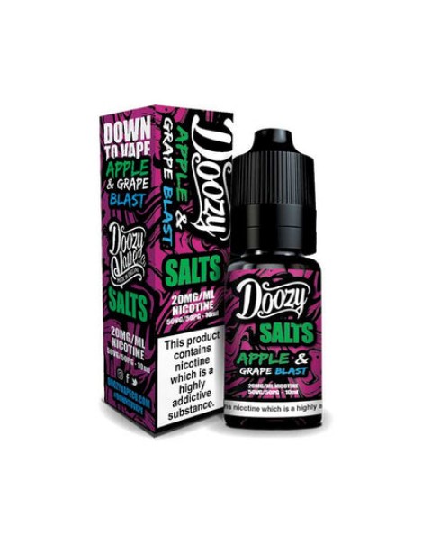 Doozy Salt - Apple & Grape Blast 10ml Nic Salt E-Liquid