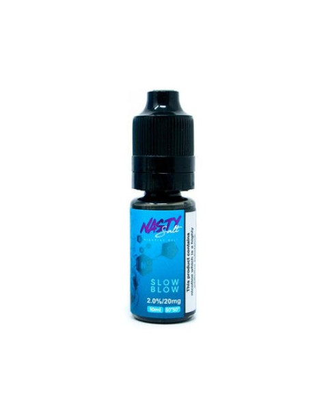 Nasty Salt - Slow Blow Nicotine Salt 10ml E-Liquid