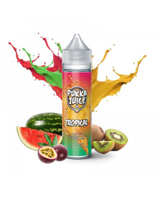 Pukka Juice - Tropical 50ml Short Fill E-Liquid