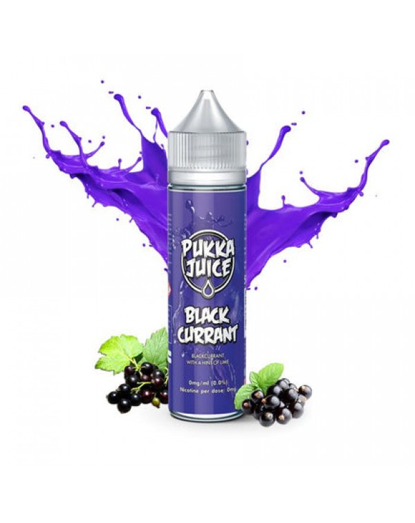 Pukka Juice - Blackcurrant 50ml Short Fill E-liqui...