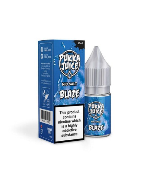 Pukka Juice Blaze 10ml Nicotine Salt E-Liquid