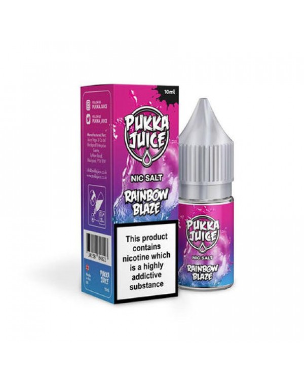 Pukka Juice Rainbow Blaze 10ml Nicotine Salt E-Liq...