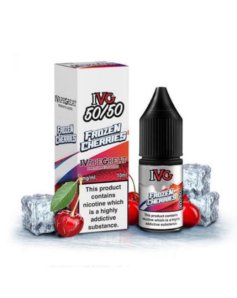 IVG Crushed Range 10ml Frozen Cherries