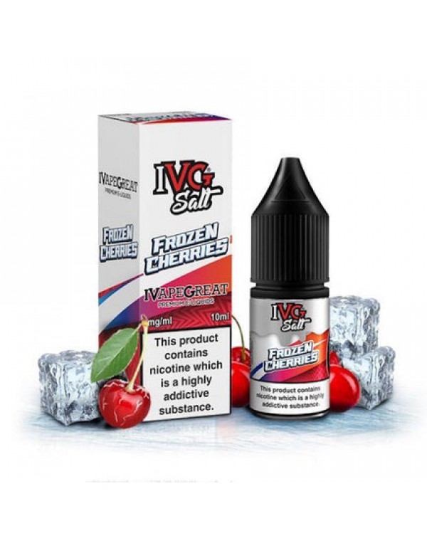 IVG Crushed Range Nic Salts Frozen Cherries