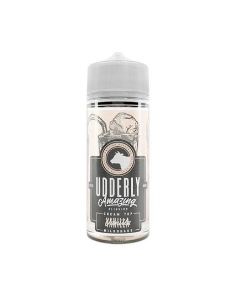 Udderly Amazing Range 100ml Vanilla Milkshake