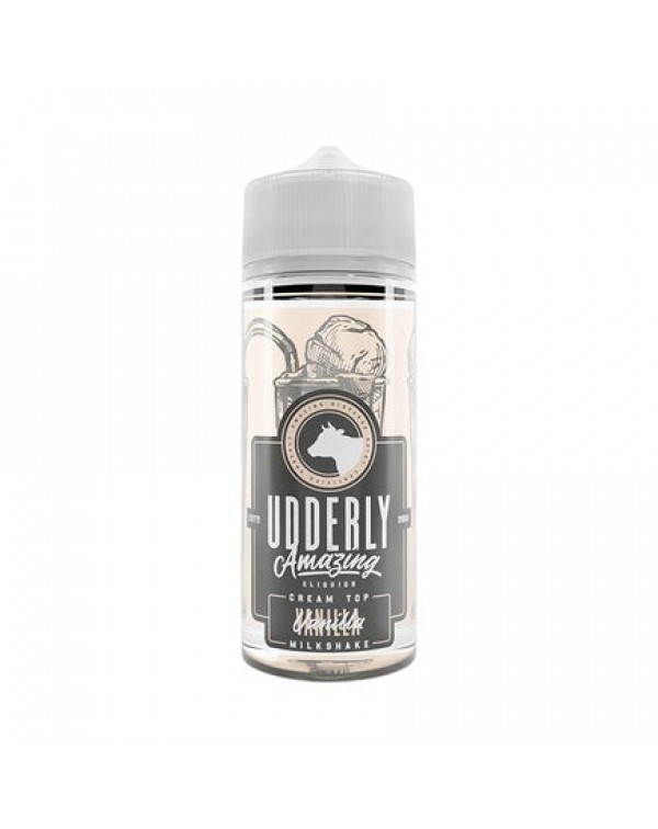 Udderly Amazing Range 100ml Vanilla Milkshake