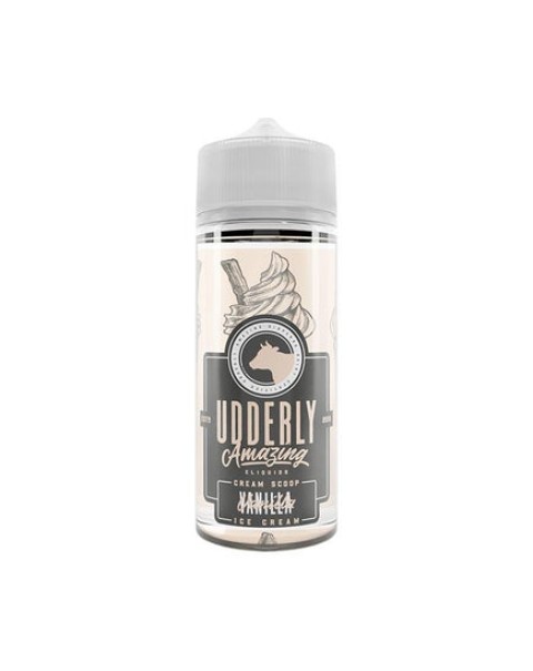 Udderly Amazing Range 100ml Vanilla Ice Cream