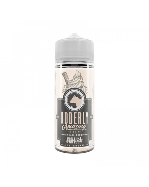 Udderly Amazing Range 100ml Vanilla Ice Cream