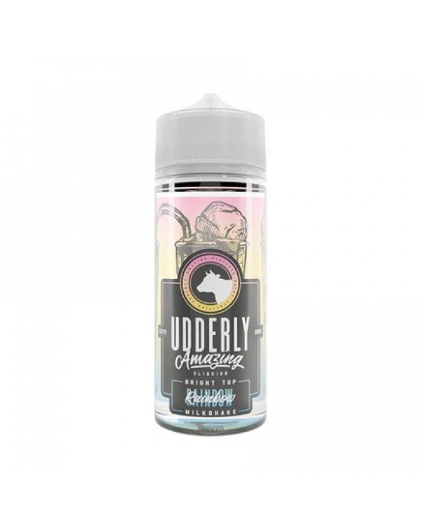 Udderly Amazing Range 100ml Rainbow Milkshake