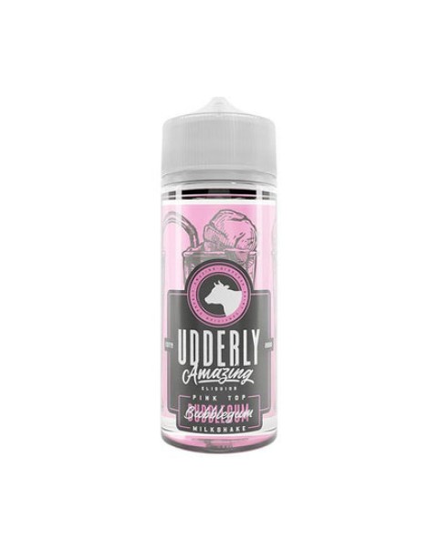 Udderly Amazing Range 100ml Bubblegum Milkshake