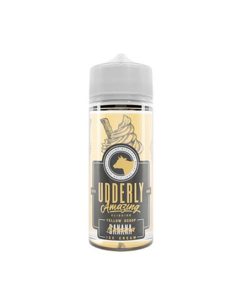 Udderly Amazing Range 100ml Banana Ice Cream