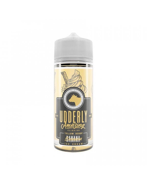 Udderly Amazing Range 100ml Banana Ice Cream