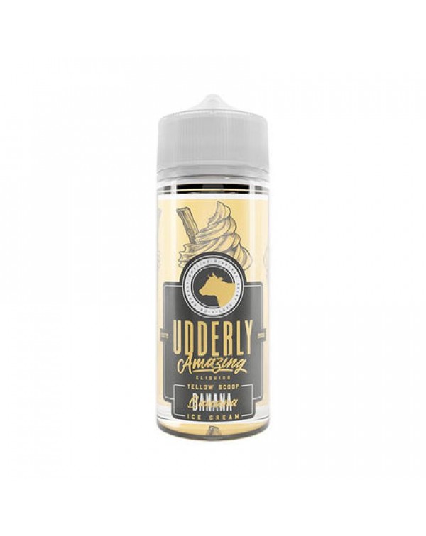 Udderly Amazing Range 100ml Banana Ice Cream