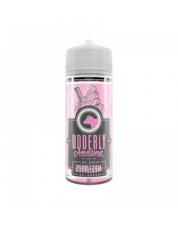 Udderly Amazing Range 100ml Bubblegum Ice Cream