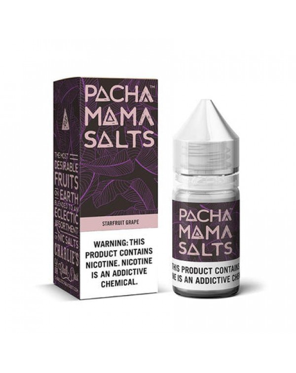 Pachamama Star Fruit Grape Nicotine Salt E-Liquid